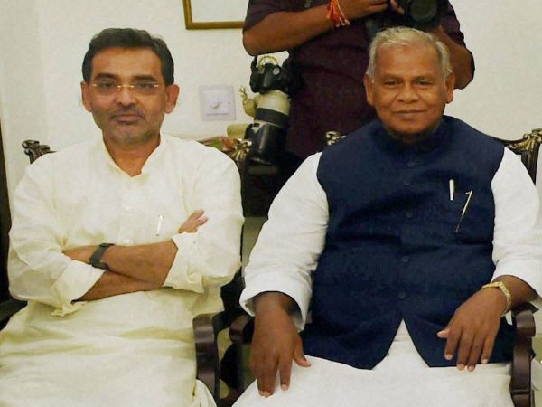 जीतनराम मांझी और मुकेश सहनी उर्फ सन ऑफ मल्लाह से की मुलाकात