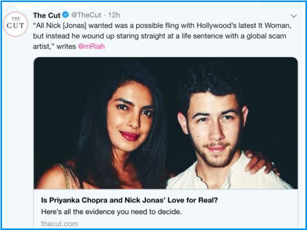 प्रियंका के 'जेठ-जेठानी' ने लगाई मैगजीन की क्लास