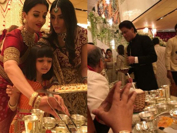 ऐश्वर्या, आमिर और शाहरुख ने भी बंटाया अंबानी परिवार का हाथ