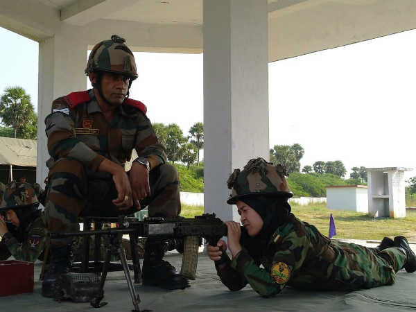 चार हफ्तों तक चली अफगान ऑफिसर्स की ट्रेनिंग 