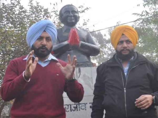 one akali dal leader arrested by ludhiana police for vandalising rajiv gandhi statue