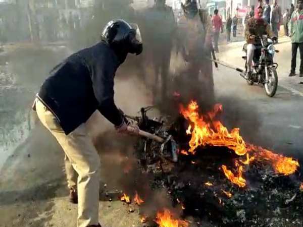 बच्ची की मौत पर बवाल