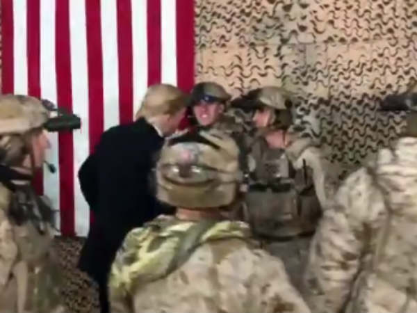 ट्रंप का पहला इराक दौरा ट्रंप का पहला इराक दौरा