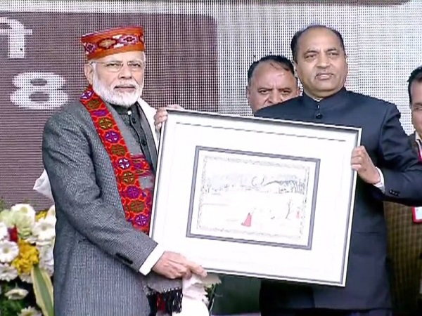 PM narendra modi Jan Abhar Rally at Dharamshala, Himachal Pradesh