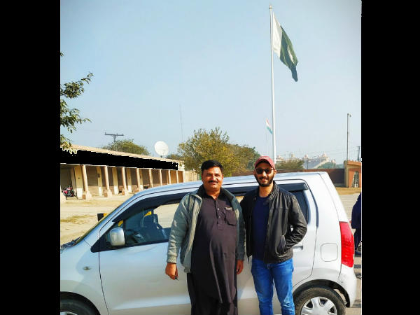 वाघा बॉर्डर तक सिंह को छोड़ने आए अहमद 