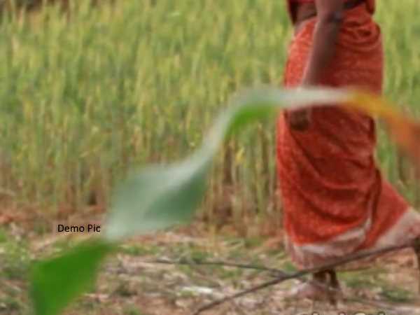 महिला को बहलाकर खेत में ले गया