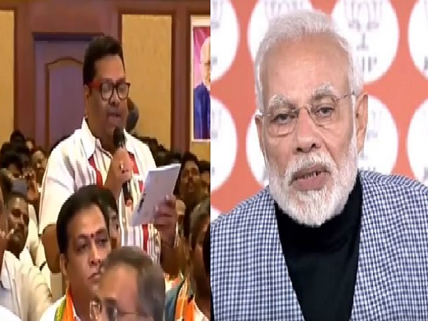 बीजेपी कार्यकर्ता ने पीएम मोदी से किया सवाल
