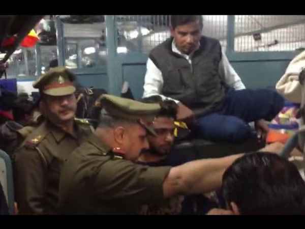 Hapur: Sangam express train checked after information of bomb