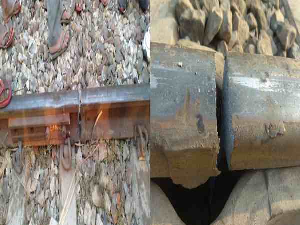 फर्रुखाबाद में ट्रैक से उतरकर एक किमी तक घिसटती रही ट्रेन, रायबरेली में भी टूटी मिली पटरी