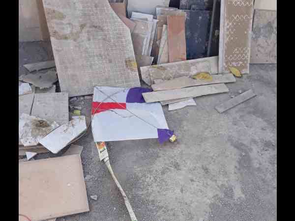 टेरिस पर नहीं था दरवाजा