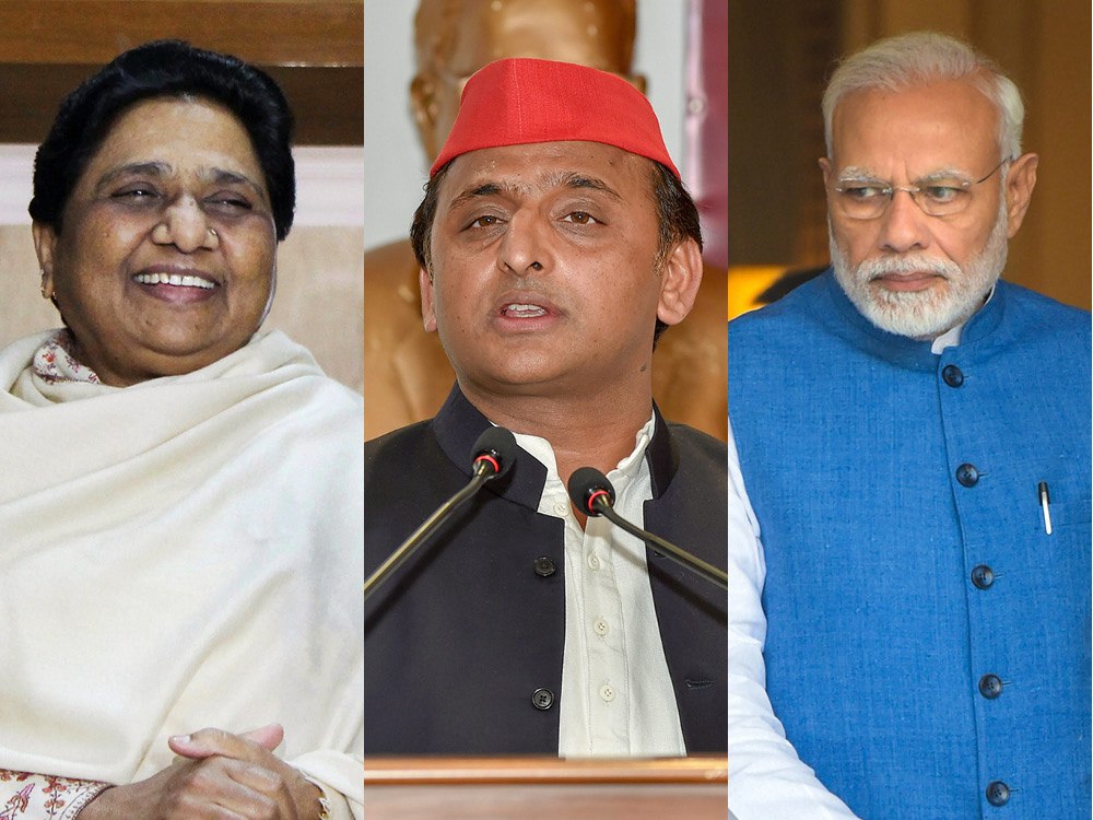 India TV cnx Opinion Poll on Uttar Pradesh: BJP lost 49 seats after alliance between BSP and SP India TV cnx Opinion Poll on Uttar Pradesh: BJP lost 49 seats after alliance between BSP and SP