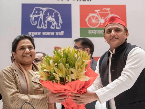 मायावती ने कहा कि बीएसपी-एसपी के गठबंधन से विरोधियों की नींद उड़ी