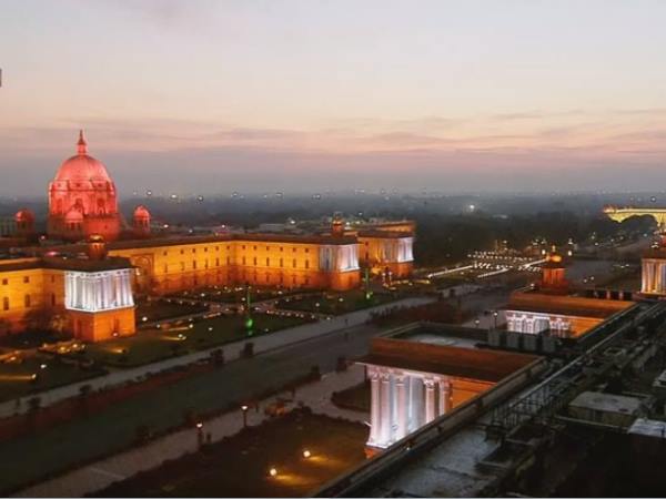 Beating the retreat ceremony Raisina Hill Delhi Republic Day 2019