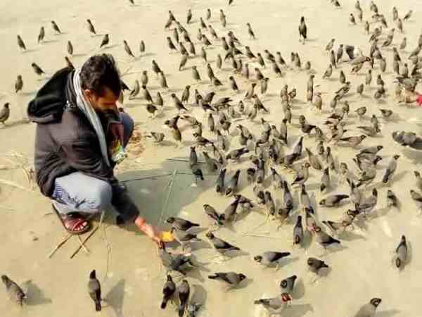 Love with birds of a army man in Farrukhabad