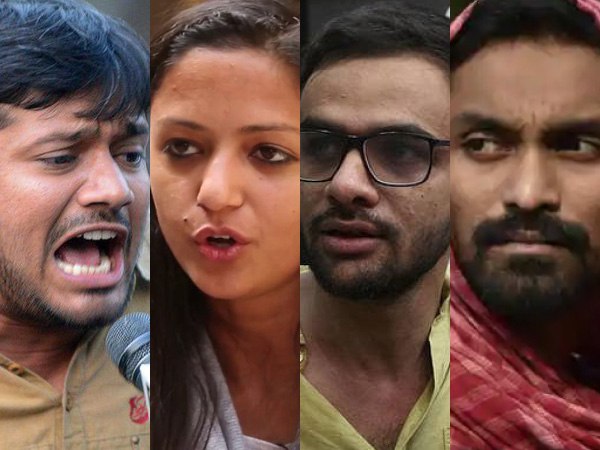 7 कश्मीरी छात्रों के नाम भी चार्जशीट में शामिल