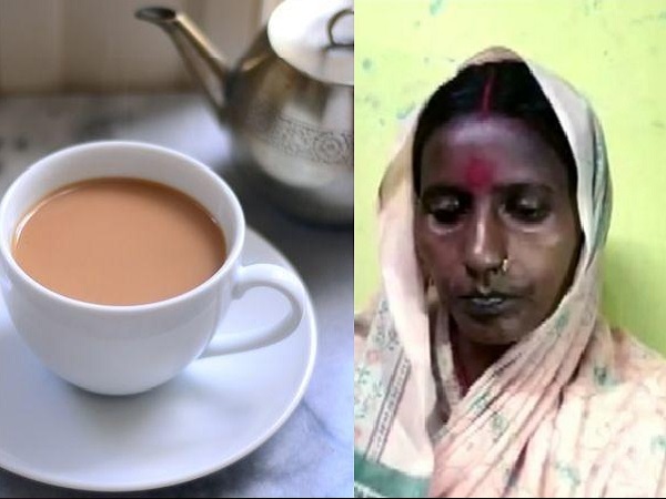 दूधवाली चाय के साथ बिस्कुट और ब्रेड