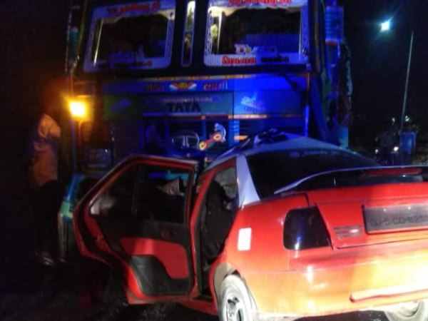 Four friends killed in horrific accident in Rajkot