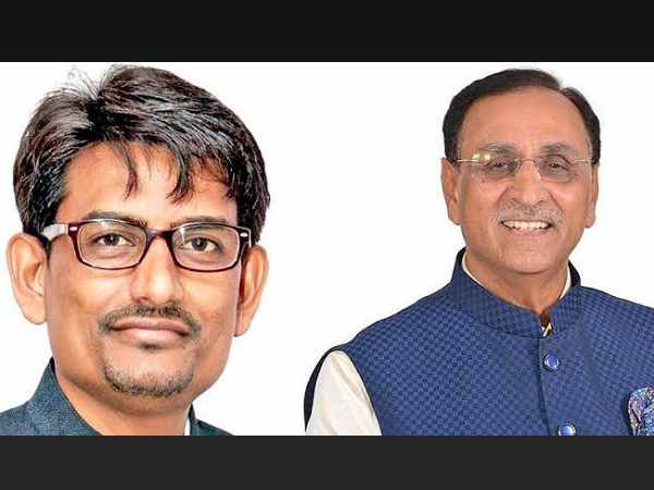 Congress MLA alpesh thakor meet CM rupani at Gujarat