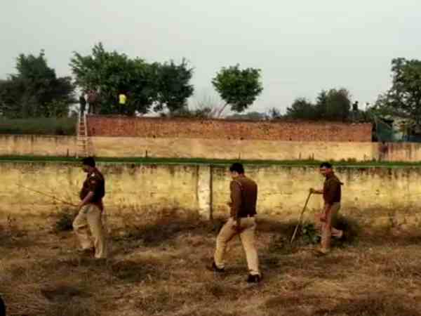 leopard attacked man in greater noida and then rescued by forest department