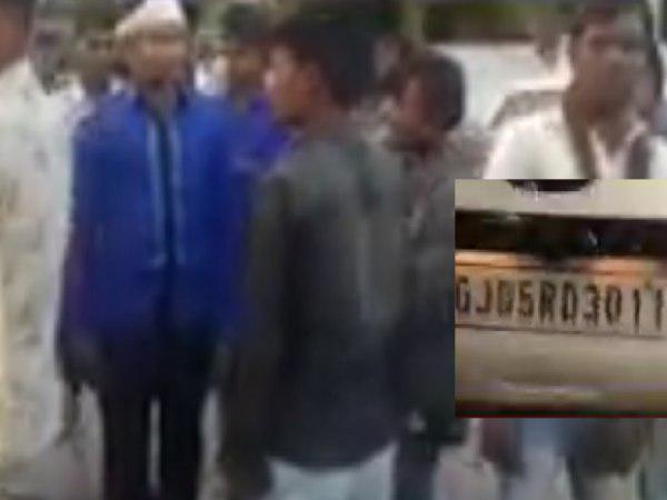 ड्राइवर के खिलाफ पुलिस में शिकायत