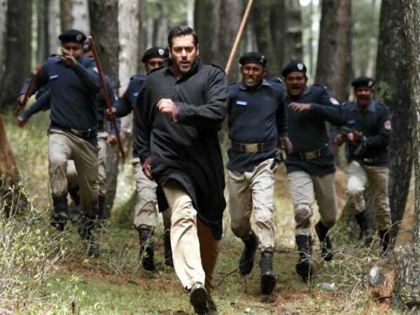 बजरंगी भाईजान की शूटिंग करते नजर आए