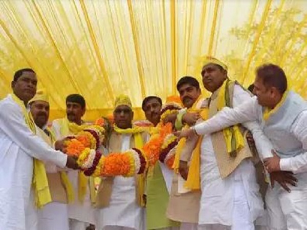 अति पिछड़ा अति दलित अधिकार महासम्मेलन में पहुंचे थे राजभर