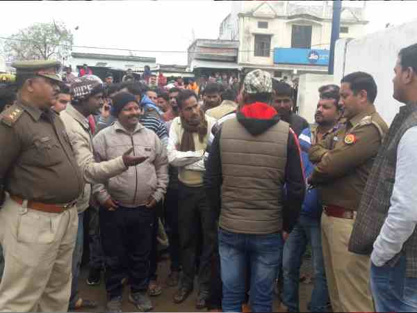 सिपाही के खिलाफ कार्रवाई