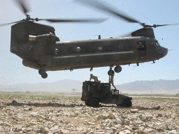 अफगानिस्‍तान में कारगर चिनुक 