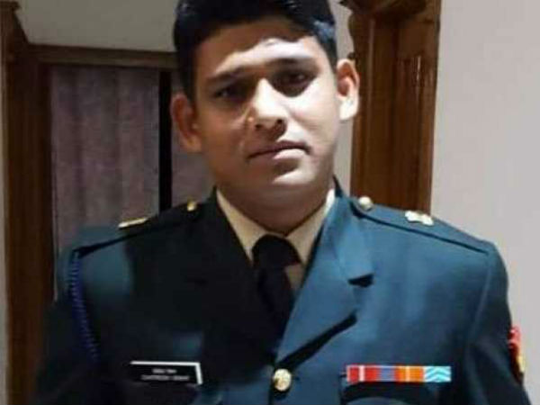 एक दिन पहले मेजर बिष्ट का अंतिम संस्कार एक दिन पहले मेजर बिष्ट का अंतिम संस्कार