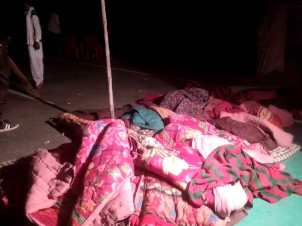 बंद मिला बैंसला का घर