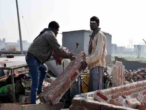 houses collapse after heavy storm hits noida houses collapse after heavy storm hits noida