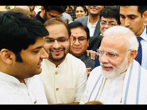 नरेंद्र मोदी से भी मिले थे कपिल