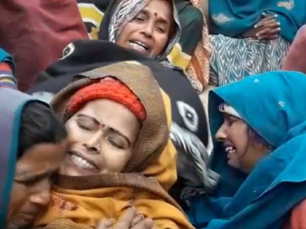 robbers killed woman in moradabad two injured