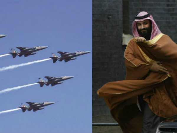 प्‍लेन के साथ चलेंगे चार फाइटर जेट्स 