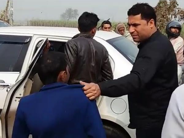 lady police beating boy caught on camera