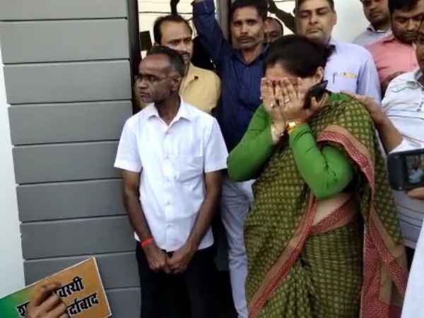 BJP MP Priyanka Singh Rawat cried after cutting the ticket