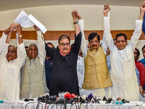 राजद-कांग्रेस की संयुक्त प्रेस वार्ता में अफरा-तफरी