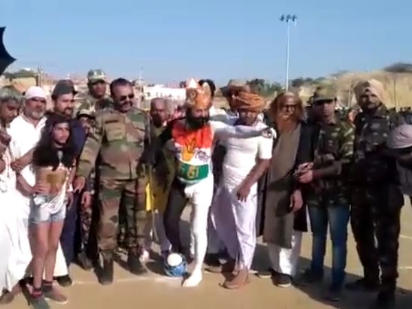 विश्व प्रसिद्ध पारम्परिक फागणिया फुटबाल मैच