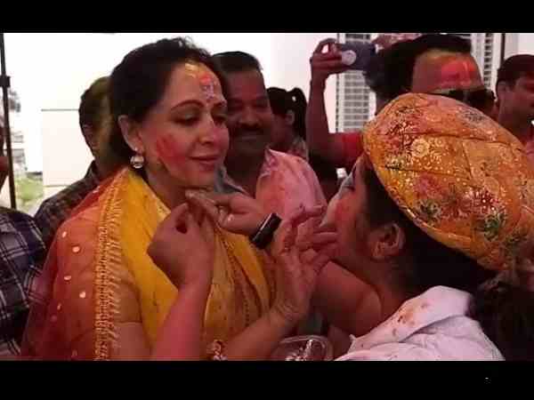 Hema malini statement after getting ticket from Mathura