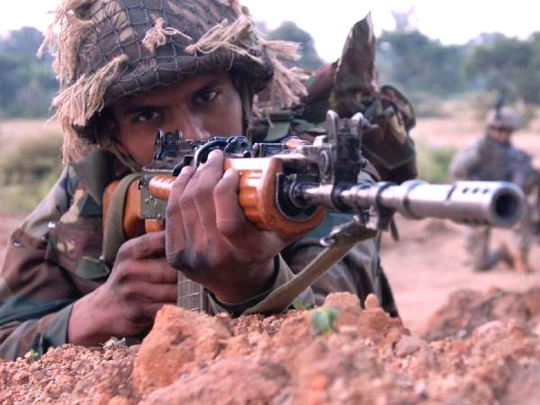 firing in hindumalkot sri ganganagar on india pakistan border firing in hindumalkot sri ganganagar on india pakistan border