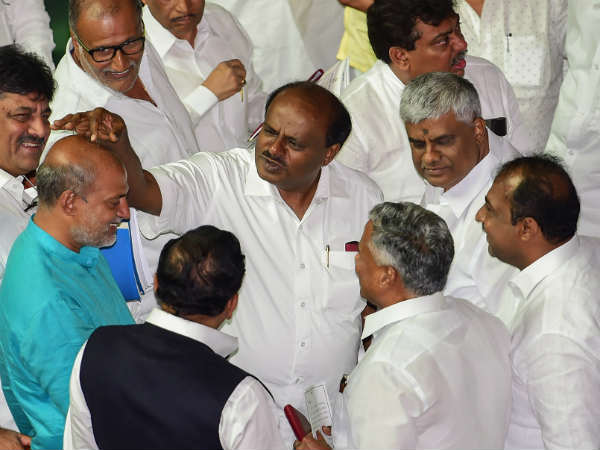 जेडीएस-कांग्रेस गठबंधन का प्रभाव