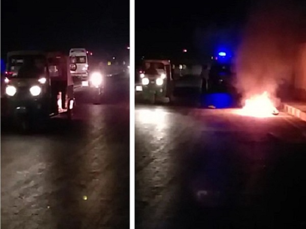 45 year-old man seriously injured in bike-fire, people didnt help him 45 year-old man seriously injured in bike-fire, people didnt help him