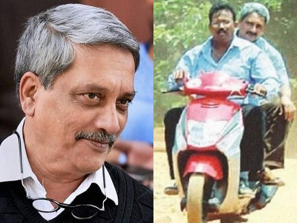 जब ऑटो वाले की टक्कर से नीचे गिर गए थे स्कूटर पर सवार पर्रिकर