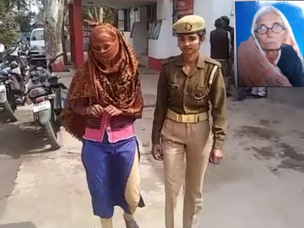 पोती के साथ घर में अकेली थी दादी