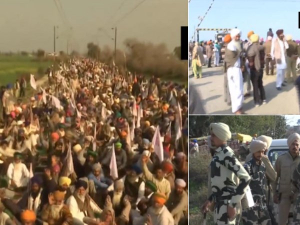 Punjab Farmers Protesting in Amritsar Block Railway Tracks, many Trains Cancelled and Diverted Punjab Farmers Protesting in Amritsar Block Railway Tracks, many Trains Cancelled and Diverted