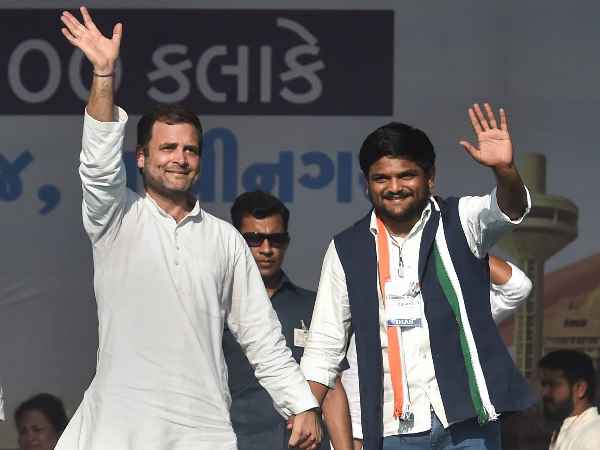 12 मार्च को कांग्रेस में शामिल हुए थे हार्दिक