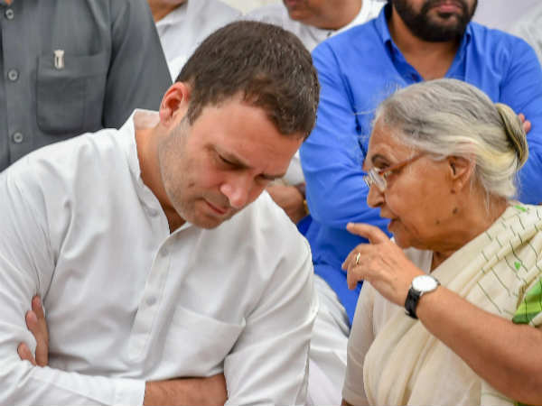 दिल्ली कांग्रेस के नेता गठबंधन के खिलाफ