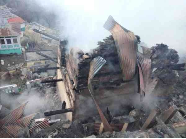 two men burnt alive after fire broke out in oil tanker