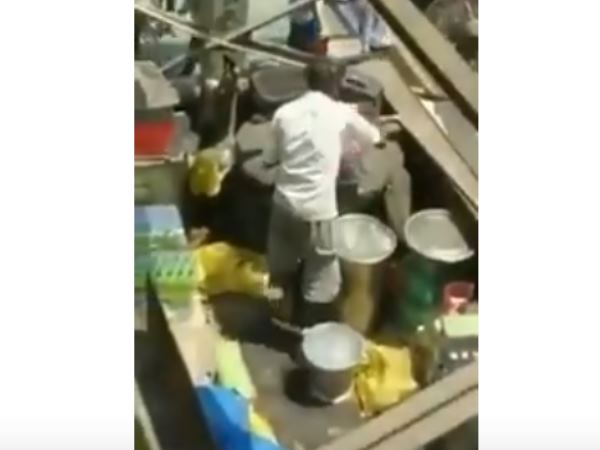 सोशल मीडिया पर वायरल हुआ वीडियो