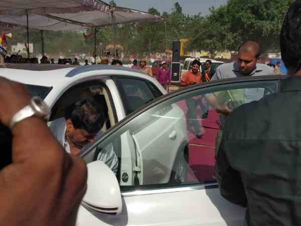 प्रसपा प्रत्याशी के लिए मांगे वोट